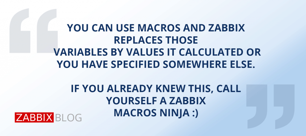 New macros supported in Zabbix network maps
