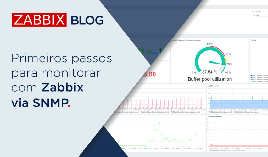 Primeiros passos para monitorar com Zabbix via SNMP