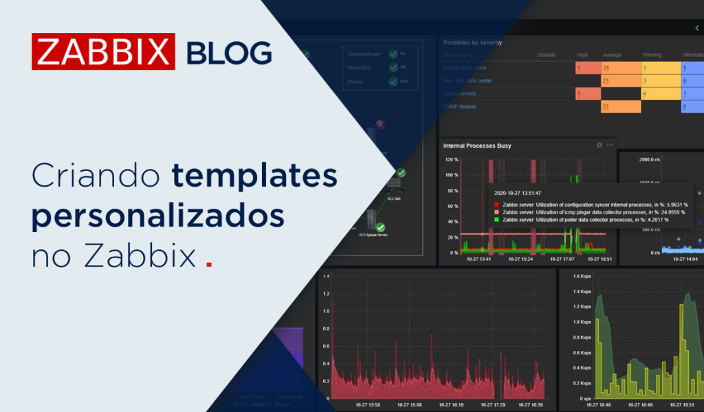 Criando templates personalizados no Zabbix