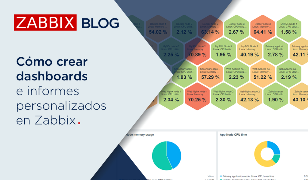 Cómo crear dashboards e informes personalizados en Zabbix