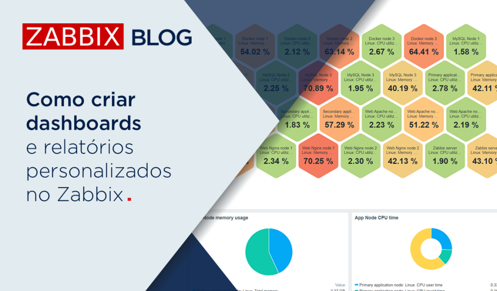Como criar dashboards e relatórios personalizados no Zabbix