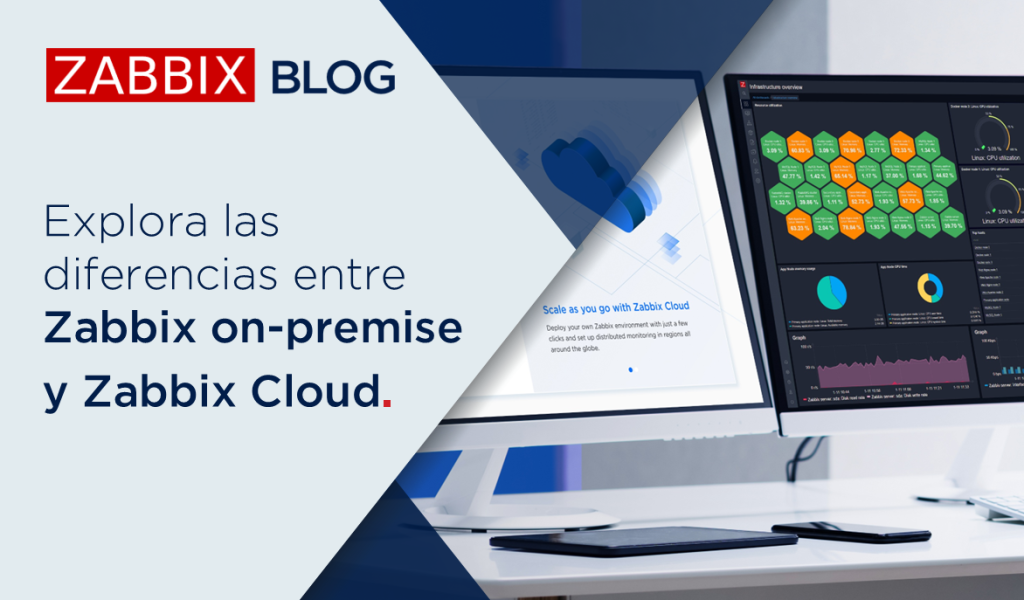 Explora las diferencias entre Zabbix on-premise y Zabbix Cloud
