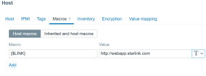 Link macro